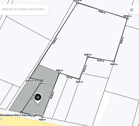 Bán đất 3400m² ngang 18m giá 8.9 tỷ Xã An Lục Long