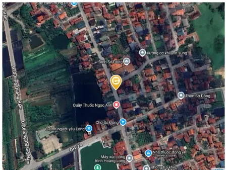 Bán nhà 102m² ngang 6m giá 9.65 tỷ tại thôn Sở Đông, Xã Long Hưng Huyện Văn Giang