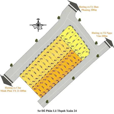 Bán đất lô góc 2 mặt tiền đường thạnh xuân 24, 64m2. mặt tiền đường 10m, sổ hồng sở hữu lâu dài