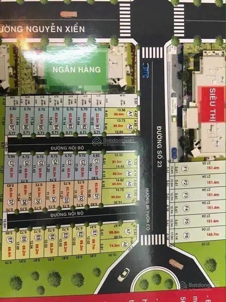 Bán đất mặt tiền đường 23, phường long thạnh mỹ, quận 9, giáp vinhome grand park 75m2 giá 3,970 tỷ