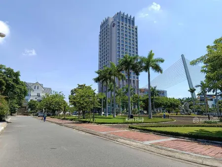 Đất biệt thự 400m, mặt tiền 16m, hướng đông mát mẻ, khu đảo xanh, hải châu đà nẵng.