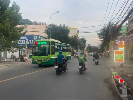 Bán lô đất mặt tiền dương thị mười hướng tây bắc, diện tích 4.60x18 đất ở giá 8.7 ty 0919 147 ***