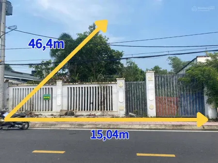 Bán 710m2 đất mặt tiền nguyễn thị rư, tt củ chi 13.701 tỷ