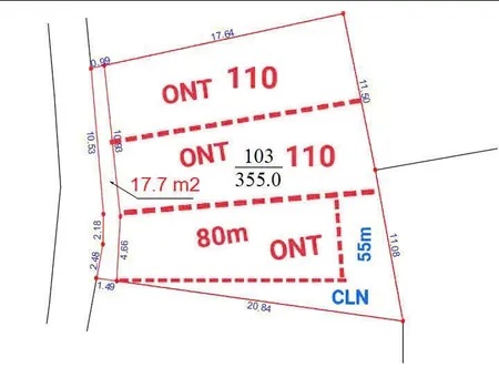 Bán đất 110m² ngang 5m giá 3.74 tỷ Xã Sóc Sơn