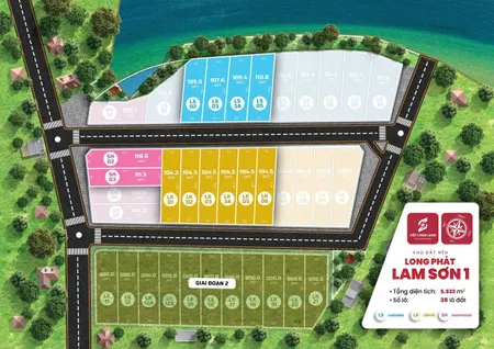 Đất Nền Long Phát Lam Sơn - Gần Khu Nông Nghiệp Công Nghệ Cao Sẵn Sổ Sang Tên Ngay Giá Chỉ 150tr/Lô