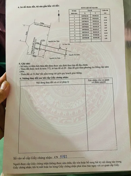 X Bán đất 106.8m² ngang 4,05m . đường thôn 5m. đường quy hoạch 16m. giá 2.76 tỷ Phường An Hải. liên hệ 0362558882
