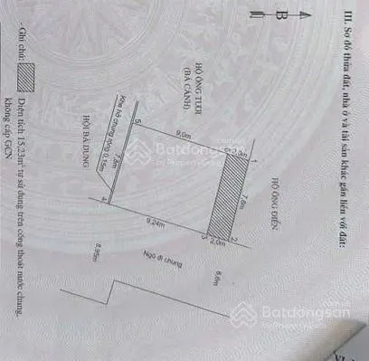 Bán đất 70m2 ngang 9m đường nhựa 7m sở dầu, hồng bàng