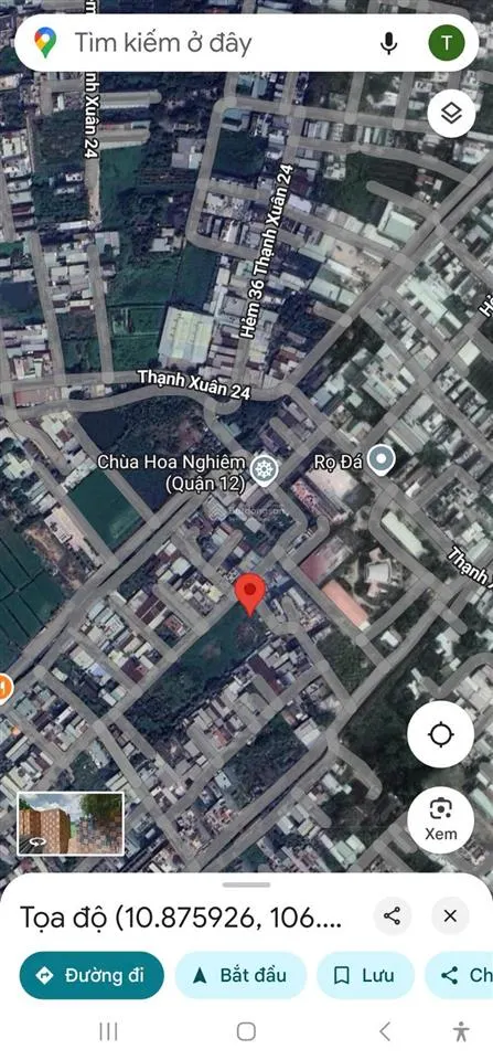 Bán đn 50,4m2 giá 2,9 tỷ tại thạnh xuân 24, an phú đông, q12, hcm
