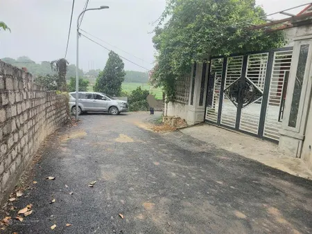 Bán 605m2 lô góc view thoáng có 180m2 thổ cư sổ đỏ hà nội đấu tư xây nhà vườn giá 3,8tr/m2