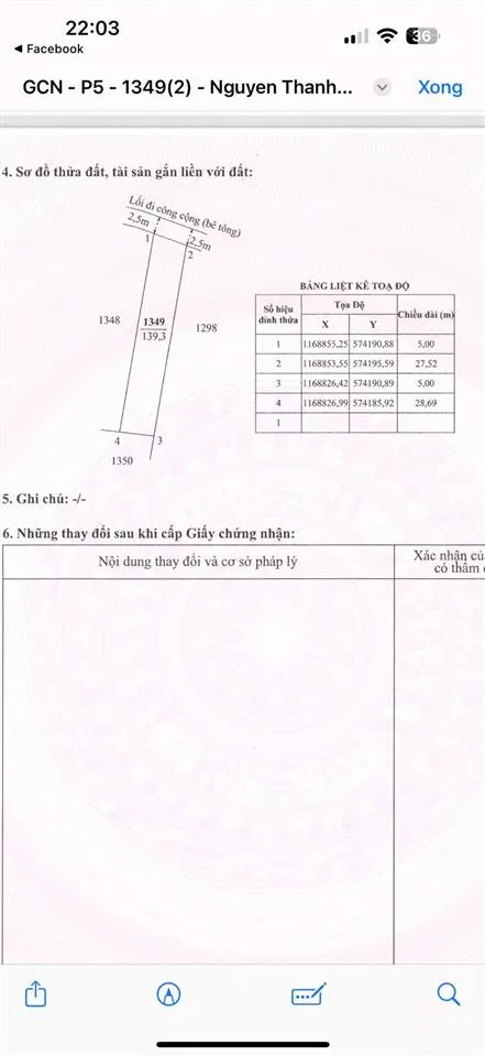 Bán gấp đất tại khu phố thọ cang phường 5, tân an, long an giá 1,5 tỷ, diện tích 139,3 m2