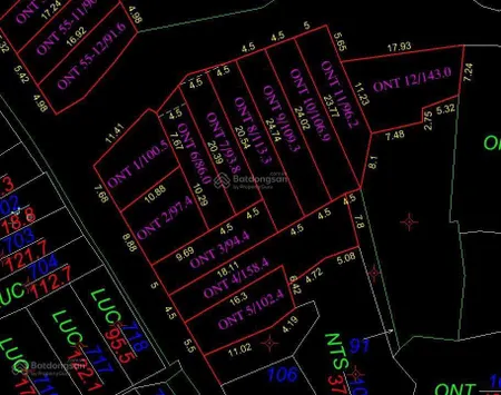 Bán đất tại xã minh tân, huyện lương tài, bắc ninh, 1,1 tỷ, 106,9m2 đường thông tứ tung