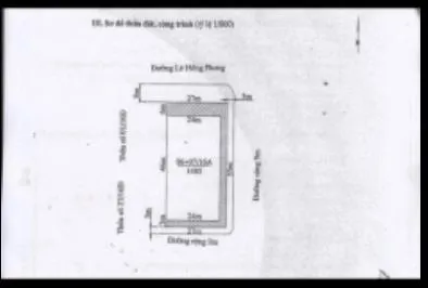 Bán 1485m2 đất mặt đường đường lê hồng phong, hải phòng xây cao tầng
