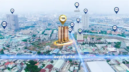 Bán căn hộ bcons polaris, giá 1,6 tỷ/căn, cam kết thuê lại 288tr/2 năm, nh cho vay 80% 30 năm