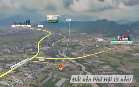 Bán đất sổ hồng riêng phú hội, đức trọng