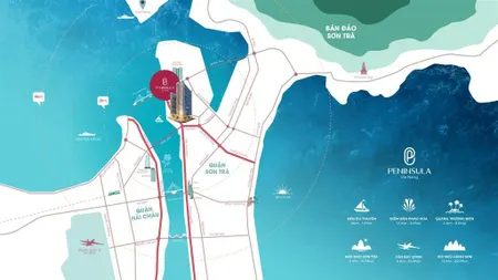 Bán căn hộ 2pn, 2wc, 61,8m2 tại peninsula đà nẵng, 4,2 tỷ