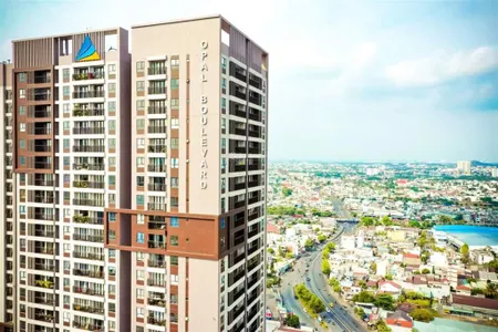 Bán ch opal boulevard 2 ty 950 tỷ, 74m2 có sổ bao thuế phí