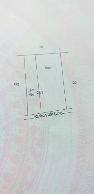 Bán đất 1034.6m² ngang 10m giá ngợp Xã Mỹ Hạnh