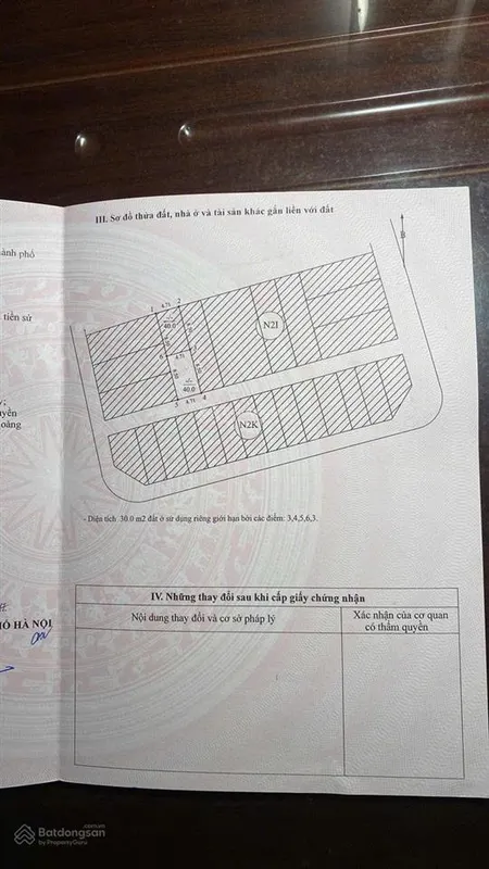 Bán đất gần hateco hoàng mai, 40m2, pháp lý đầy đủ, ngõ rộng 8m