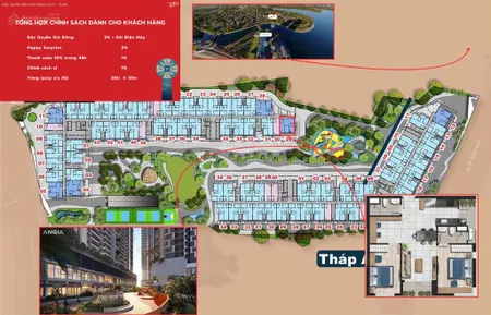 Căn thưởng duy nhất 3 mặt thoáng duy nhất dự án the gió riverside ưu đãi 12%, chiết khấu 50 triệu