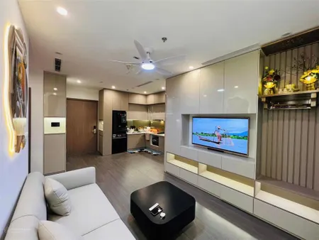 Nhà mới tinh bán 1pn+1, 50m2 thiết kế được 2pn khu canopy giá 3,850 tỷ bao phí bàn giao t7/2025