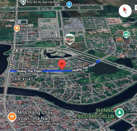 Bán nhà mặt phố hoàng thế thiện, siêu kinh doanh, vỉa hè 6m, cho thuê 20tr/tháng, giáp urban hà nam
