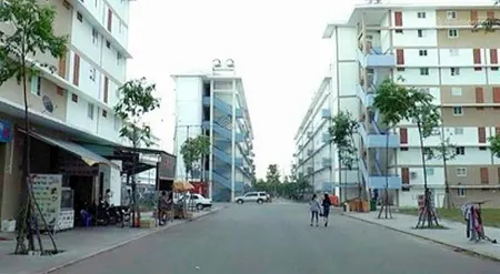 Nhà xã hội vsip 1, tp hcm, lầu 2 ,bao sổ 550 triệu(100% tiền) toàn quốc mua được