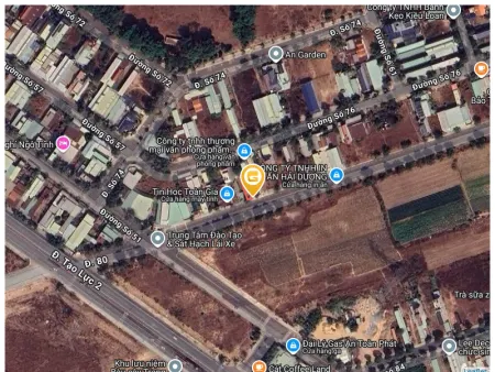 Bán đất 100m² ngang 5m giá 2.7 tỷ Phường Bình Dương