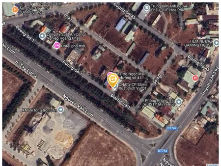Bán đất 300m² ngang 10m giá 9 tỷ Phường Bình Dương