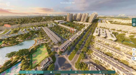 Nhà phố liền kề view công viên căn đẹp nhất dãy bm8 sunrise chỉ 5,71 tỷ dự án vinhomes green city