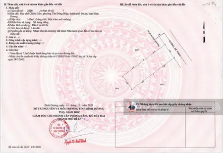 Bán nhà riêng đường thông 3,79 tỷ, 100m2, 3pn, 2wc tại lê hồng phong, dĩ an, 0909 290 ***