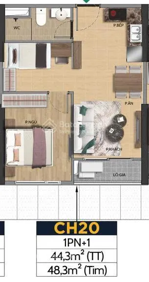 Căn hộ studio 2,2tỷ đẹp đủ nội thất tinh tế vị trí đắc địa view hồ bơi