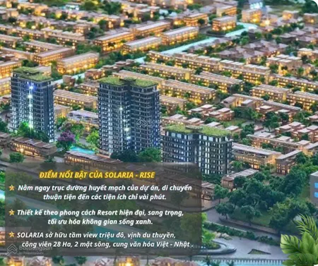 Sốc sốc! sắp ra mắt căn hộ solaria resort " chốn nghĩ dưỡng ngay giữa lòng đô thị