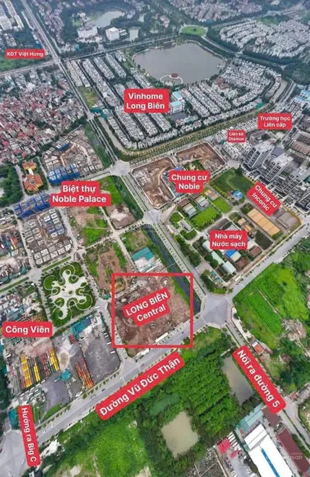 Bán cc long biên central, 108 triệu/m2, 80m2, 2pn + 2wc, giá siêu hời