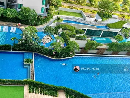 Bán căn hộ duplex feliz en vista 2pn 103m2, view hồ bơi và sông sg, giá rẻ. 0901 840 ***