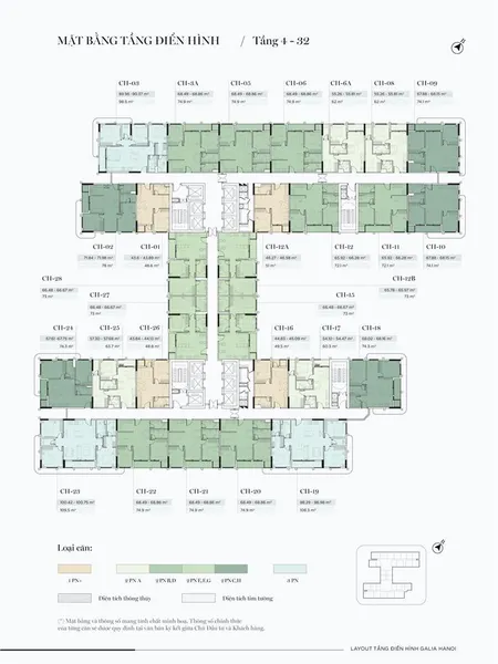 2n, 2vs chỉ với 5,4 tỷ giá cđt tại dự án galia hoàng mai
