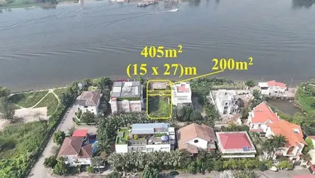 BDS HVL Gía 130 tỉ lô 600m2 View Sông Thảo Điền Q2