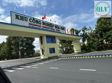 Bán đất công nghiệp diện tích 84.559m2 tại KCN Hòa Phú Vĩnh Long
