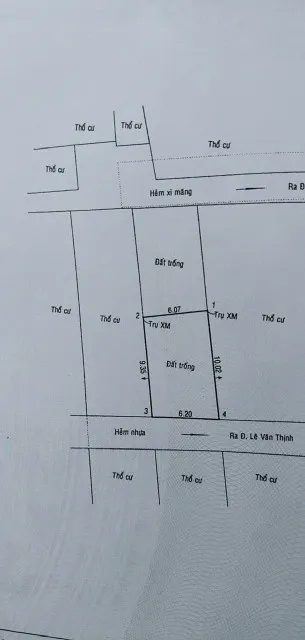 Bán đất 59.7m² ngang 6m giá 4.8 tỷ Phường Cát Lái