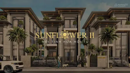 Mở bán biệt thự sunflower ii ngay lõi trung tâm hành chính tphcm cơ sở 2. giá gốc chỉ từ 45tr/m.
