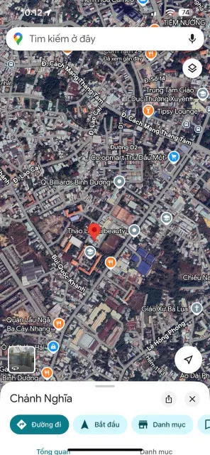 Nhà cấp 4 Chánh Nghĩa (phường Thủ Dầu Một-TP.HCM) căn góc thoáng đẹp đường oto nhánh 30/4 sau trường Võ Minh Đức