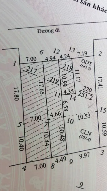 Bán đất Liên Mạc, Bắc Từ Liêm, 251m2, giá 18.8 tỷ