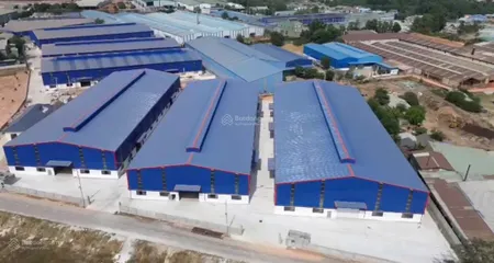 Bán nhà xưởng mới tại khánh bình 60, tân uyên, bình dương thu nhập 9 tỷ / năm