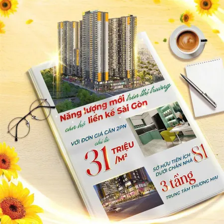 Chạm ngưỡng 1,7 tỷ sở hữu ngay căn hộ bcons solary 2pn giữa trung tâm dĩ an, tphcm
