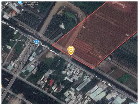 Bán đất 3972.5m² ngang 158 sâu 30m giá 20 tỷ Xã Bình Lợi