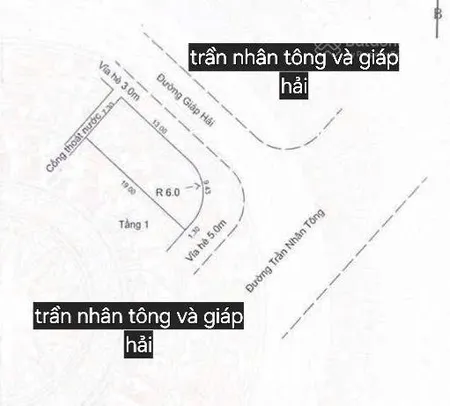 Cần bán lô góc 2 mt đường trần nhân tông và giáp hải, quận sơn trà