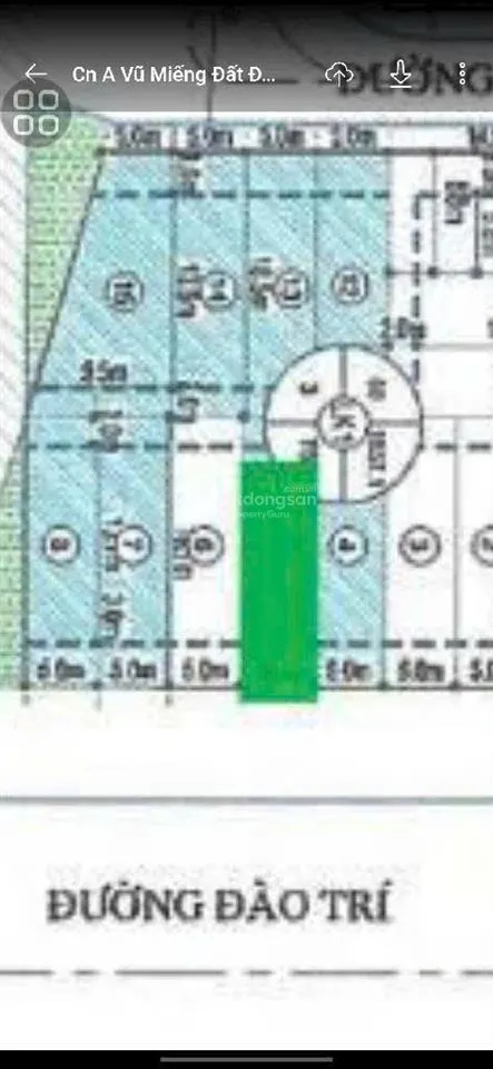 Đất mặt tiền đường đào trí quận 7. 5*19 hơn 7 tỷ.