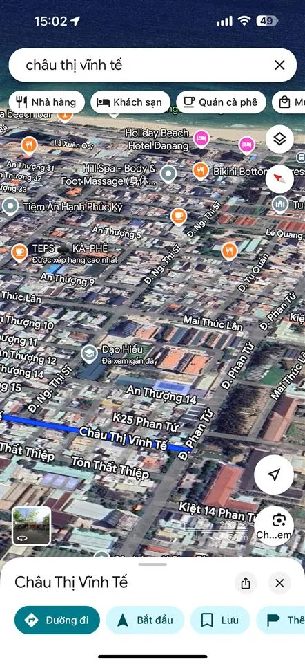 Bán lô 2 mặt tiền đường châu thị vĩnh tế ngang 20m, khu phố tây an thượng