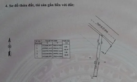 Bán đất mặt tiền QL22 ,An Hòa, Trảng Bàng