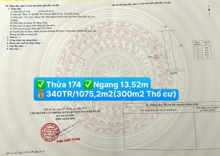 Đầu tư đất Lâm Đồng mới 💰340TRIỆU/1075,2m2(có 300m2 thổ cư) )☎️0938.60.9098 Ms.Trọng
