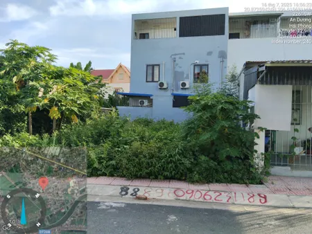 Bán đất 50m² ngang 4,2m . đường nhựa 7m. giá 1.59 tỷ Phường An Dương( Nam Sơn). liên hệ 0362558882